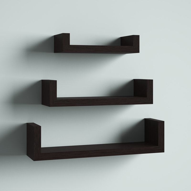 Zipcode Design™ Wickes 3 Piece Floating Shelf & Reviews Wayfair